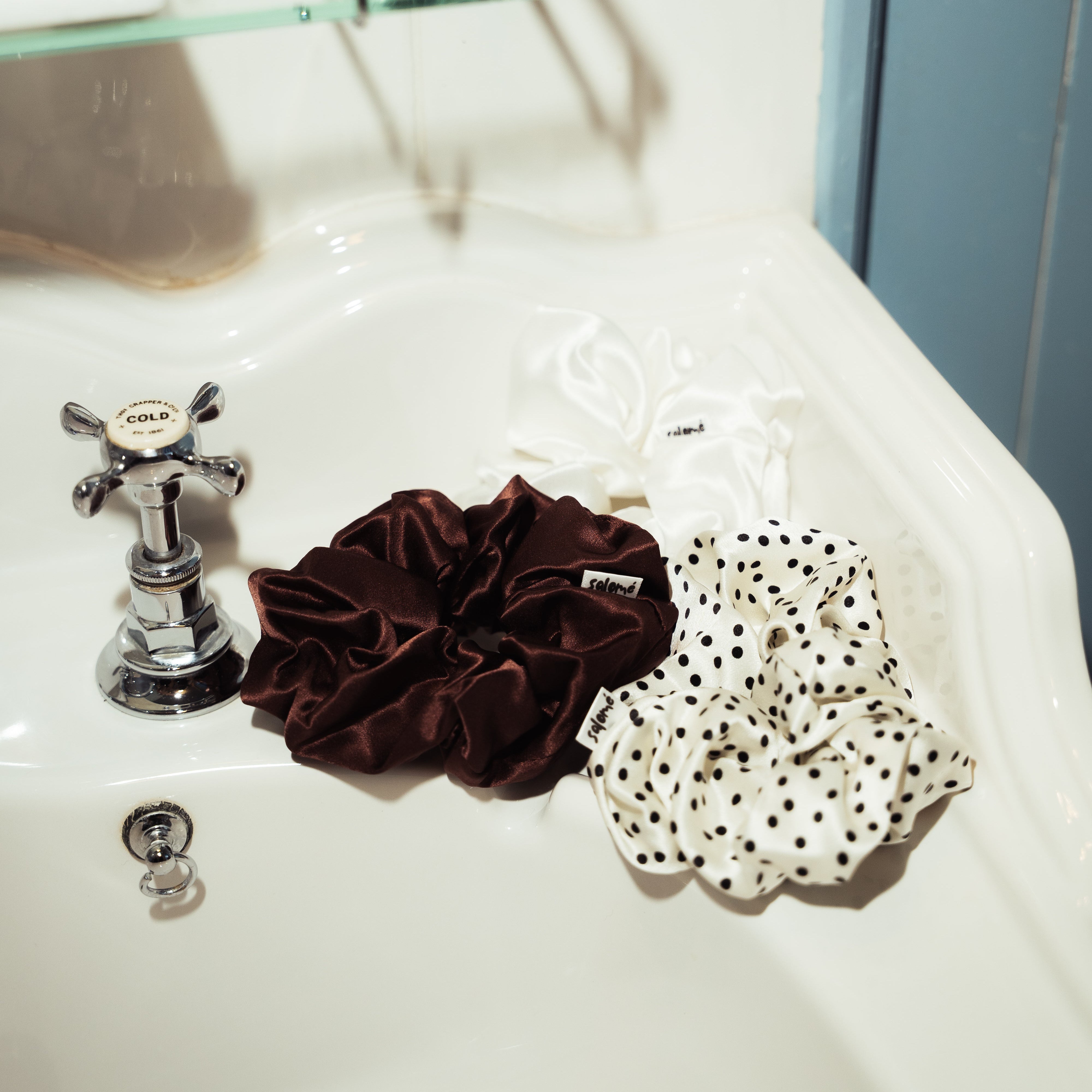 100% moerbei zijde scrunchie | 22 momme