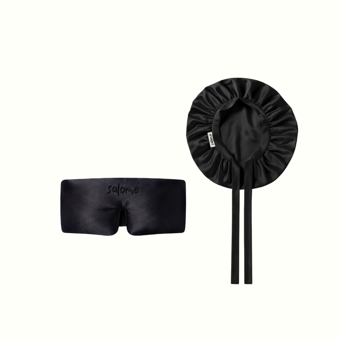 100% moerbei zijde bonnet en slaapmasker | 22 momme