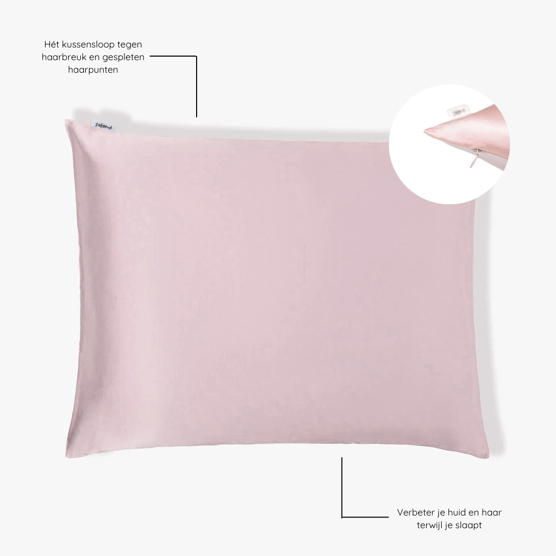 100% moerbei zijde bonnet, slaapmasker en kussensloop | 22 momme