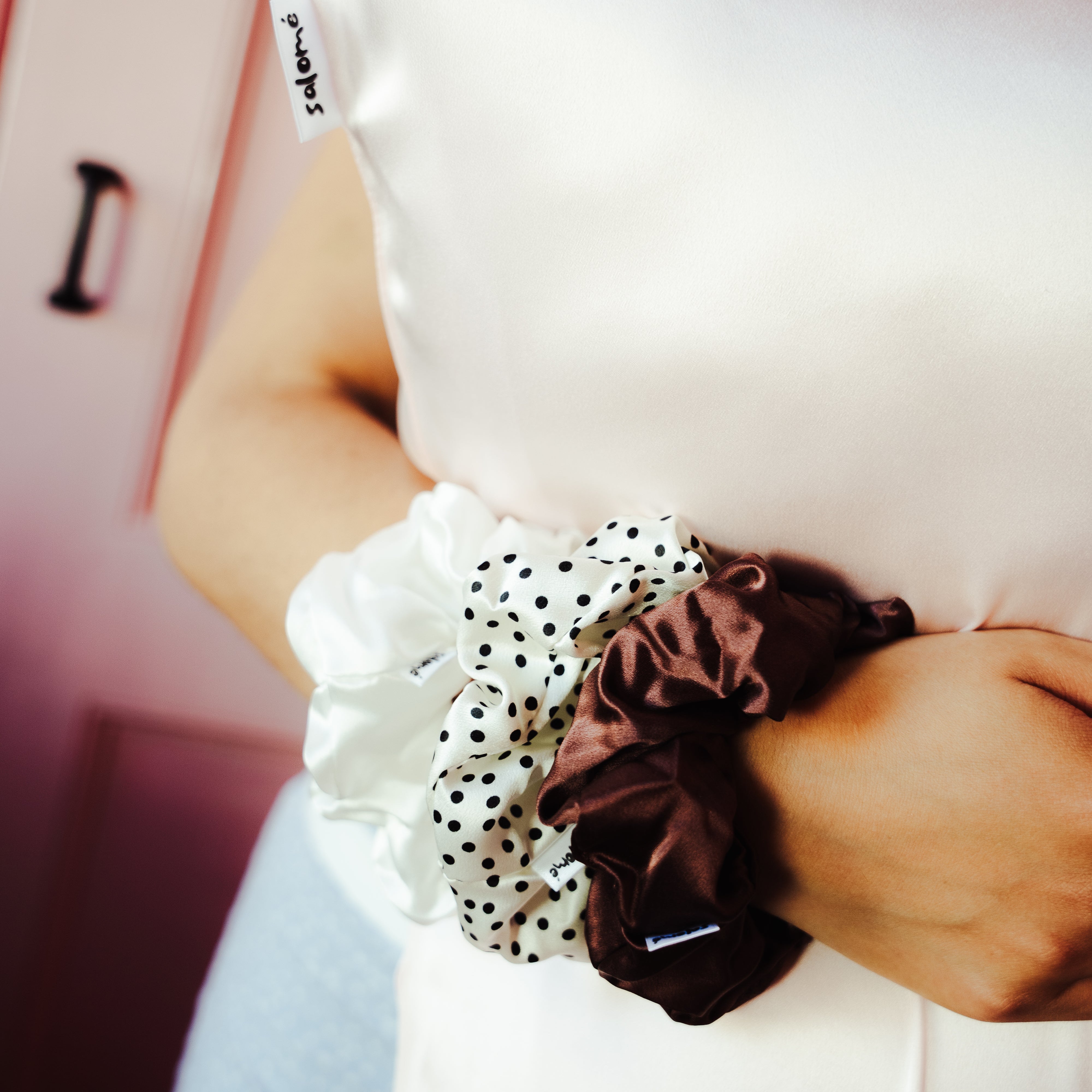100% moerbei zijde scrunchie | 22 momme