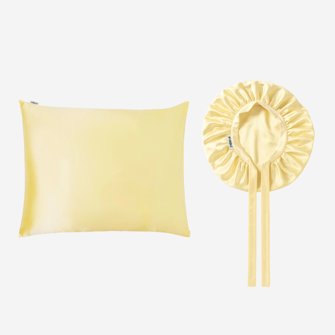 100% moerbei zijde kussensloop en bonnet | 22 momme