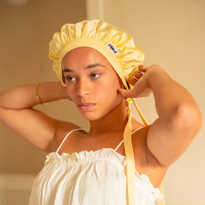 100% moerbei zijde bonnet, slaapmasker en kussensloop | 22 momme